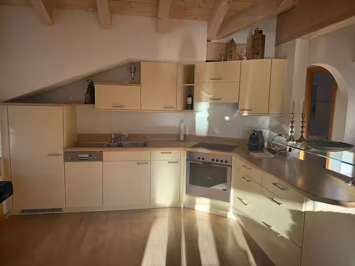 Luxury Alpine Duplex with Sunny Terrace in Grächen