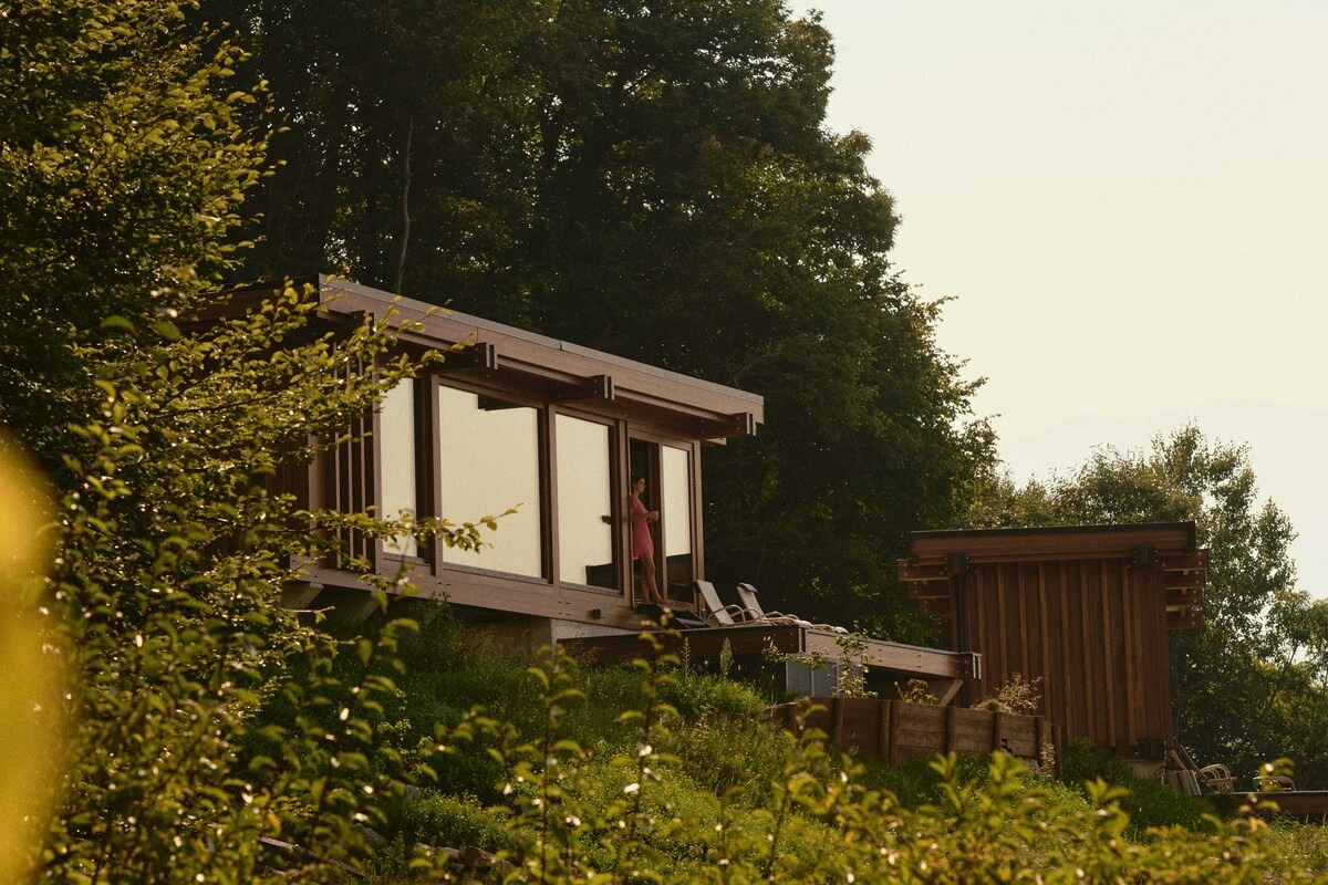 Luxury Tiny House with Private Jacuzzi & Lake Maggiore Views