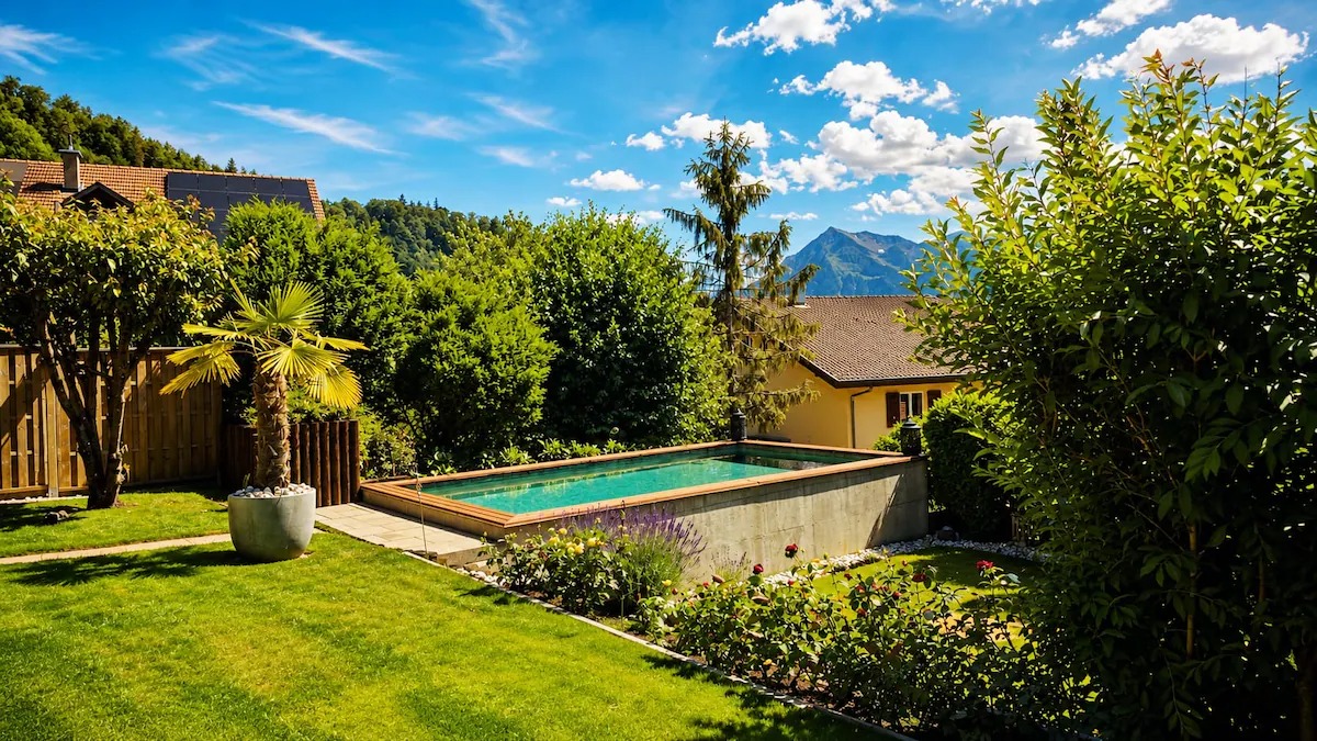 Luxury Wellness Apartment with Private Pool, Sauna & Alpine Views