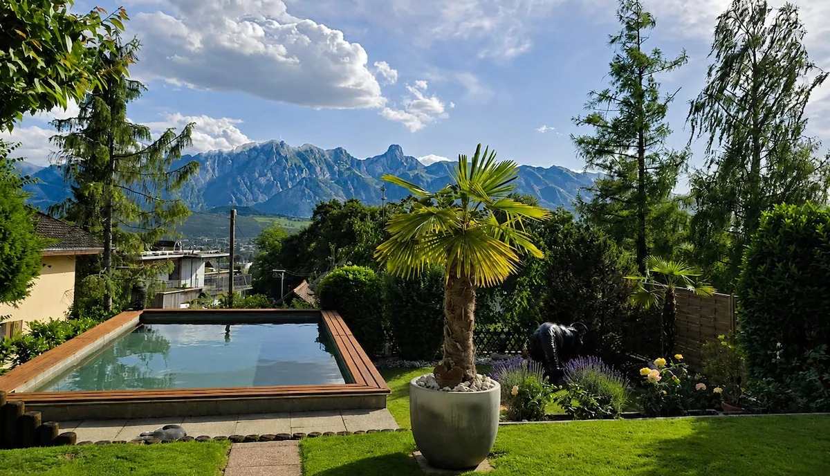Luxury Wellness Apartment with Private Pool, Sauna & Alpine Views