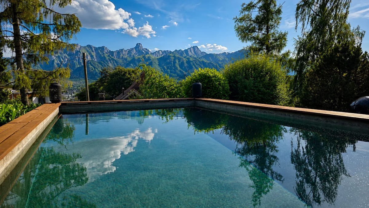 Luxury Wellness Apartment with Private Pool, Sauna & Alpine Views