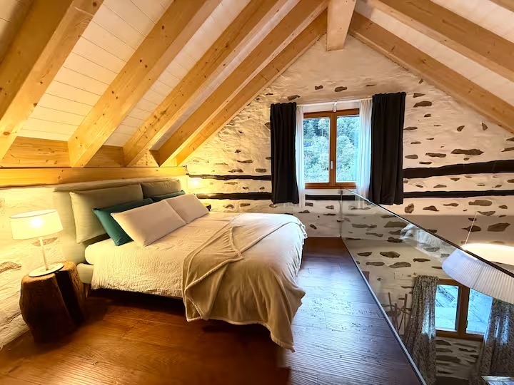 Luxury Riverside Cottage with Direct River Access in Verzasca Valley
