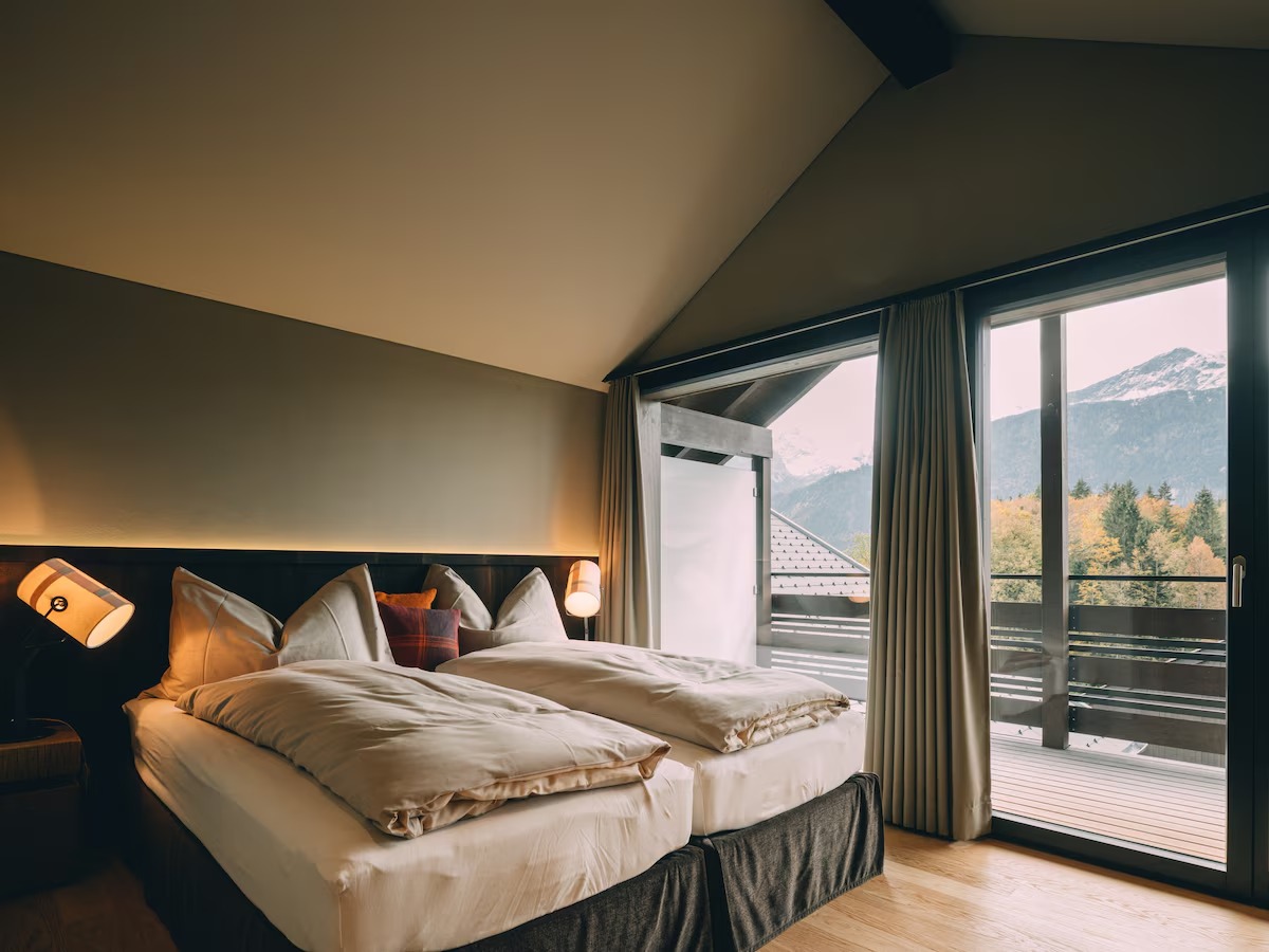 Family Hotel Room with Breakfast & Mountain Views