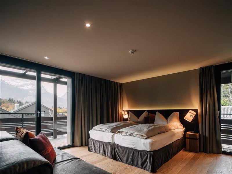 Family Hotel Room with Breakfast & Mountain Views