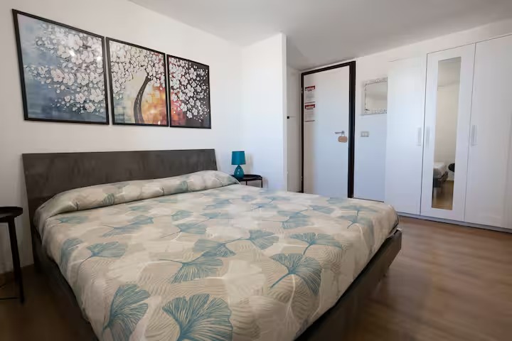 Panoramic Sea View Apartment with Spacious Terrace in Civitavecchia